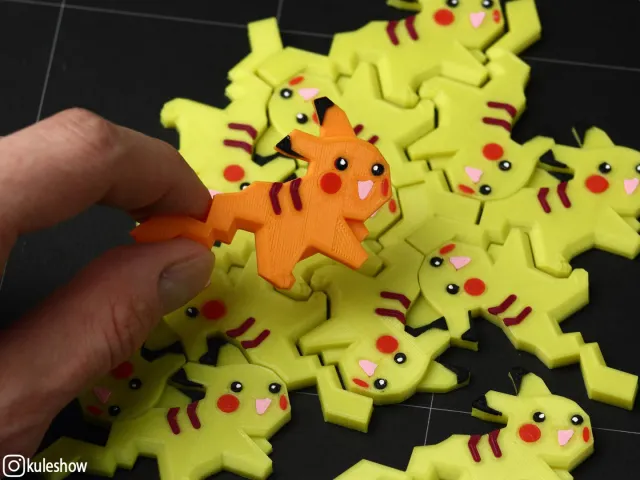 Tessellating Pikachu
