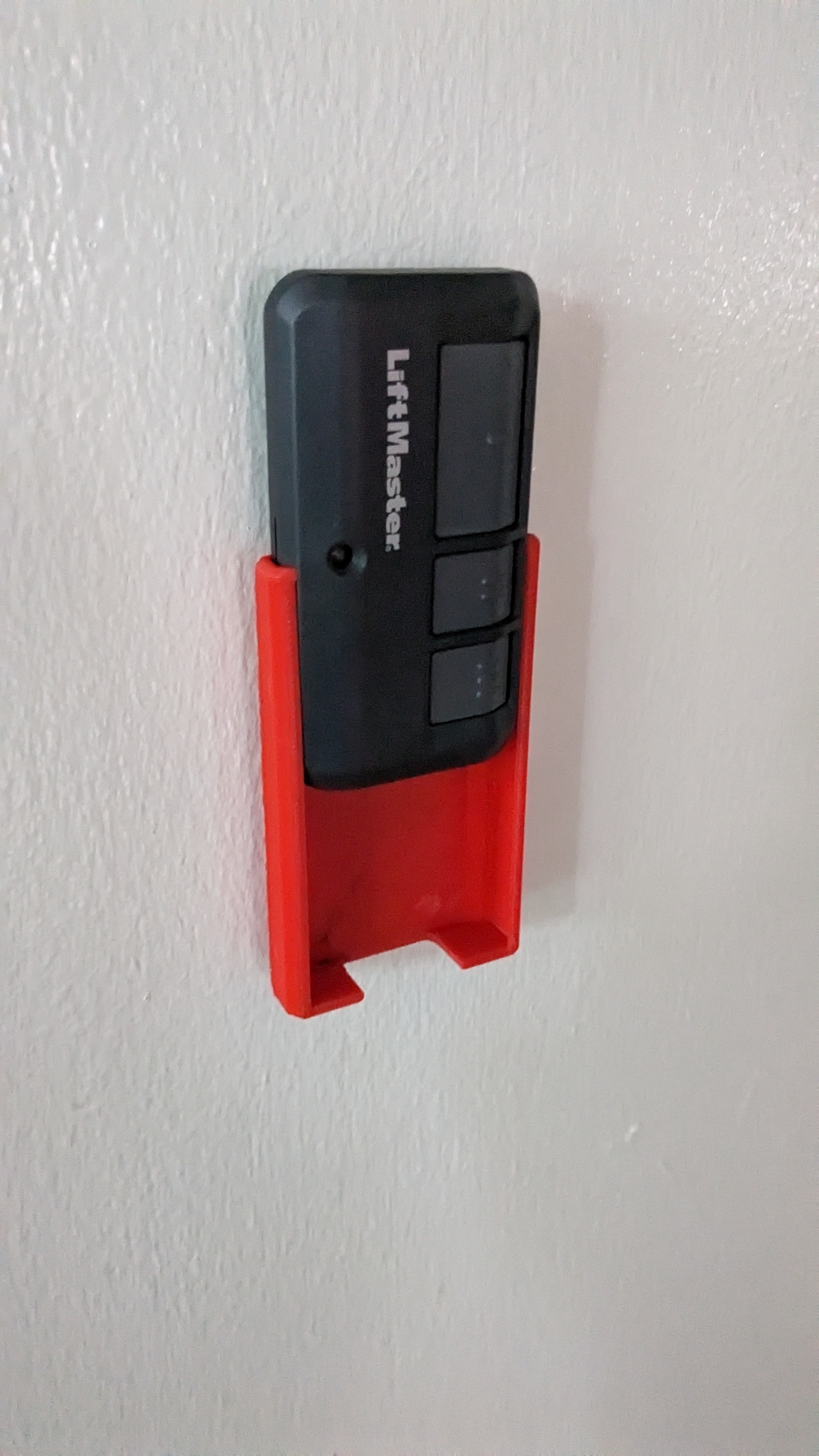 Liftmaster garage door button mount