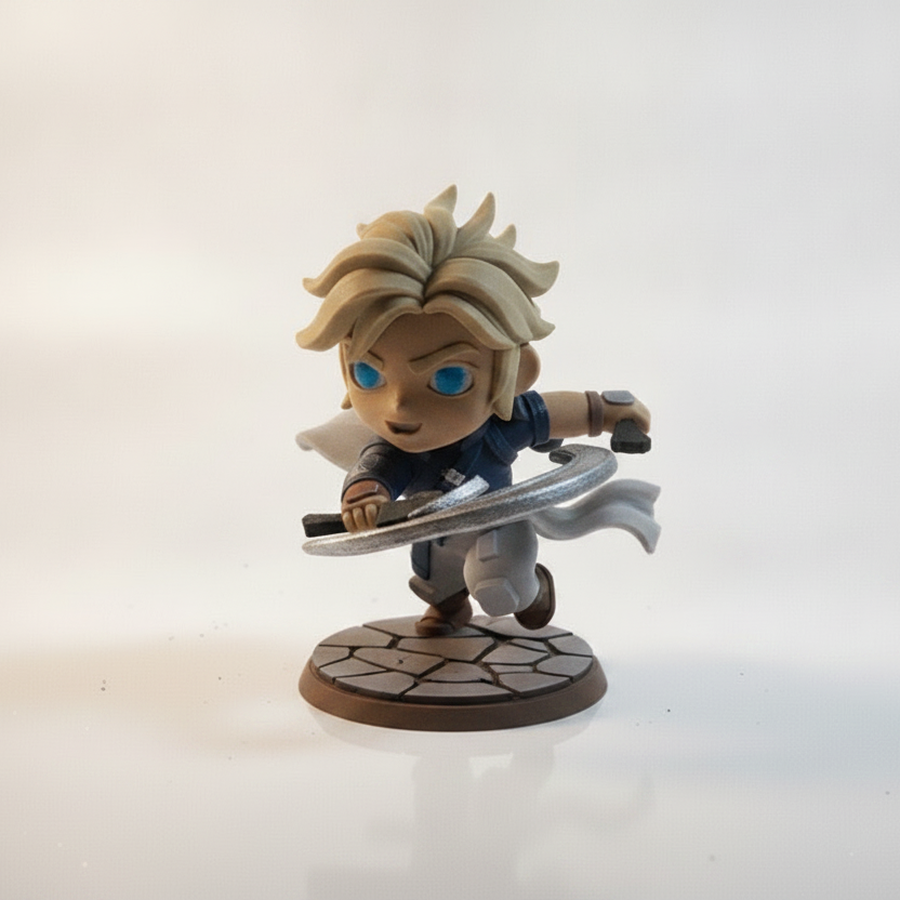 Valorant Jett Dash Figurine 3D Printable