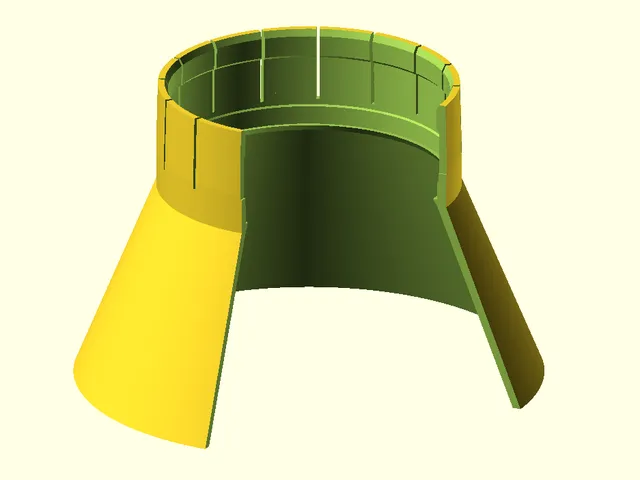 Lenscap and hood for Dallmeyer Pentac 8" f/2.9