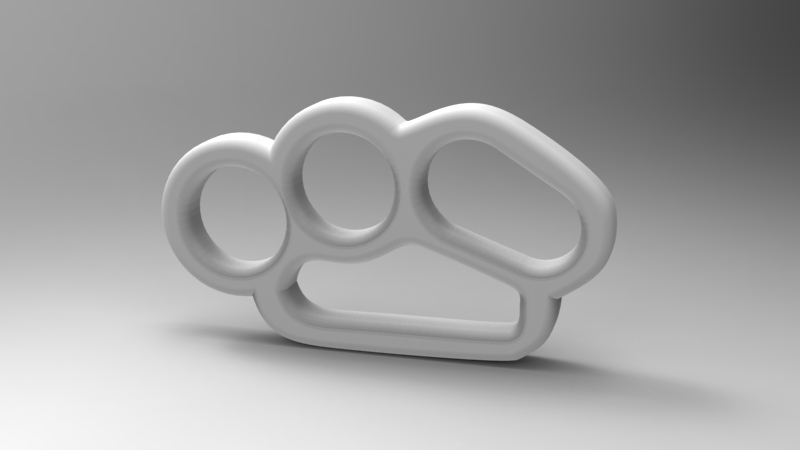 Ergonomic Knuckle Duster