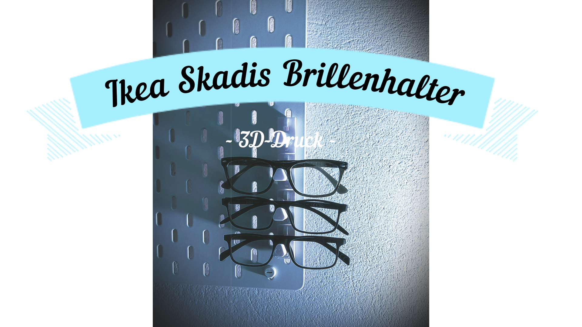 Skadis Glasses holder by Dreddpunk Download free STL model