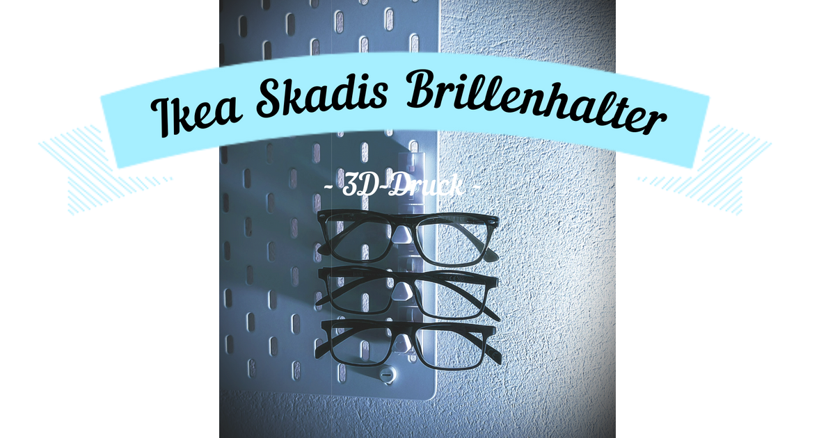 Skadis Glasses holder by Dreddpunk Download free STL model
