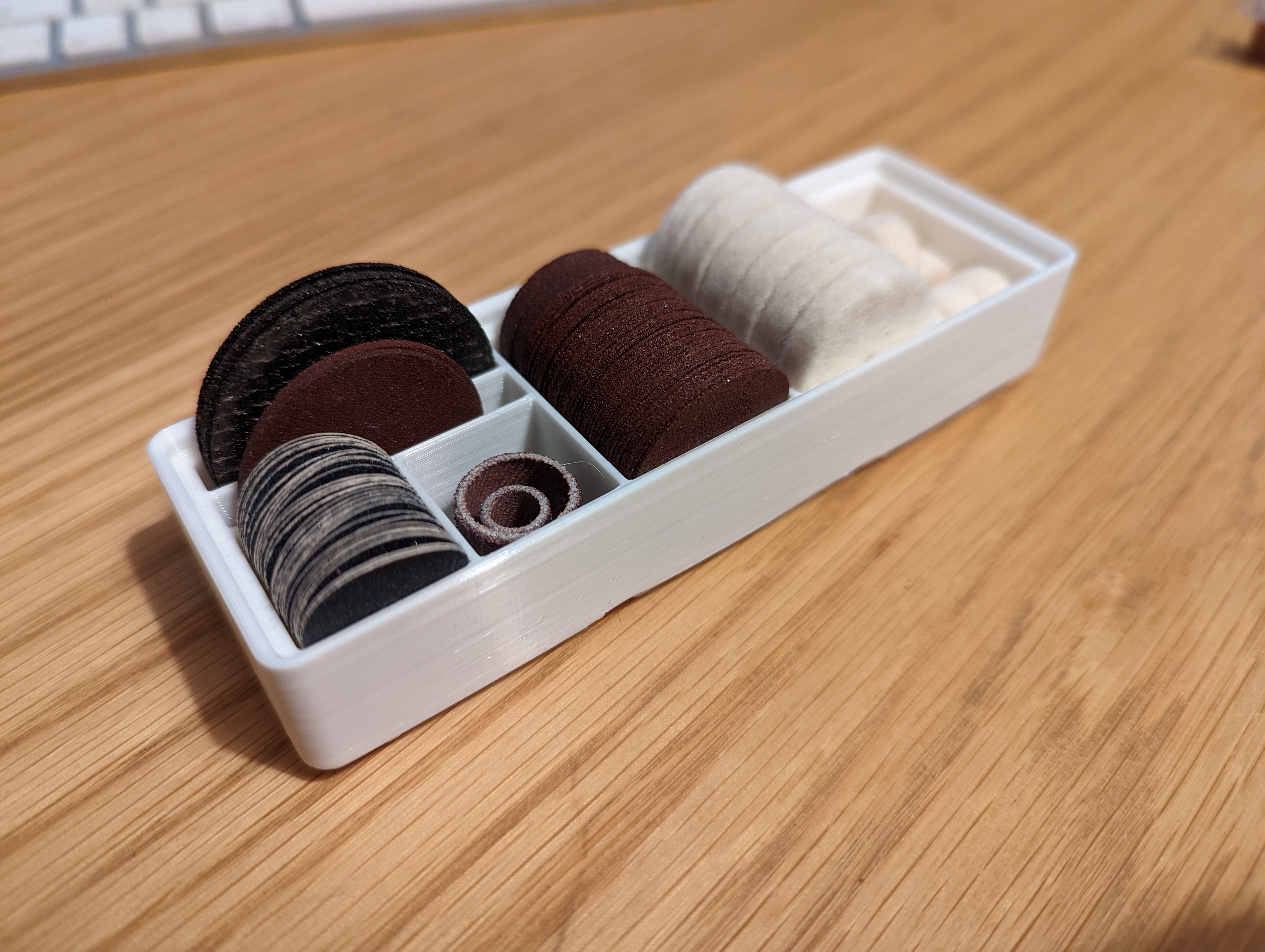 Gridfinity dremel consumables storage