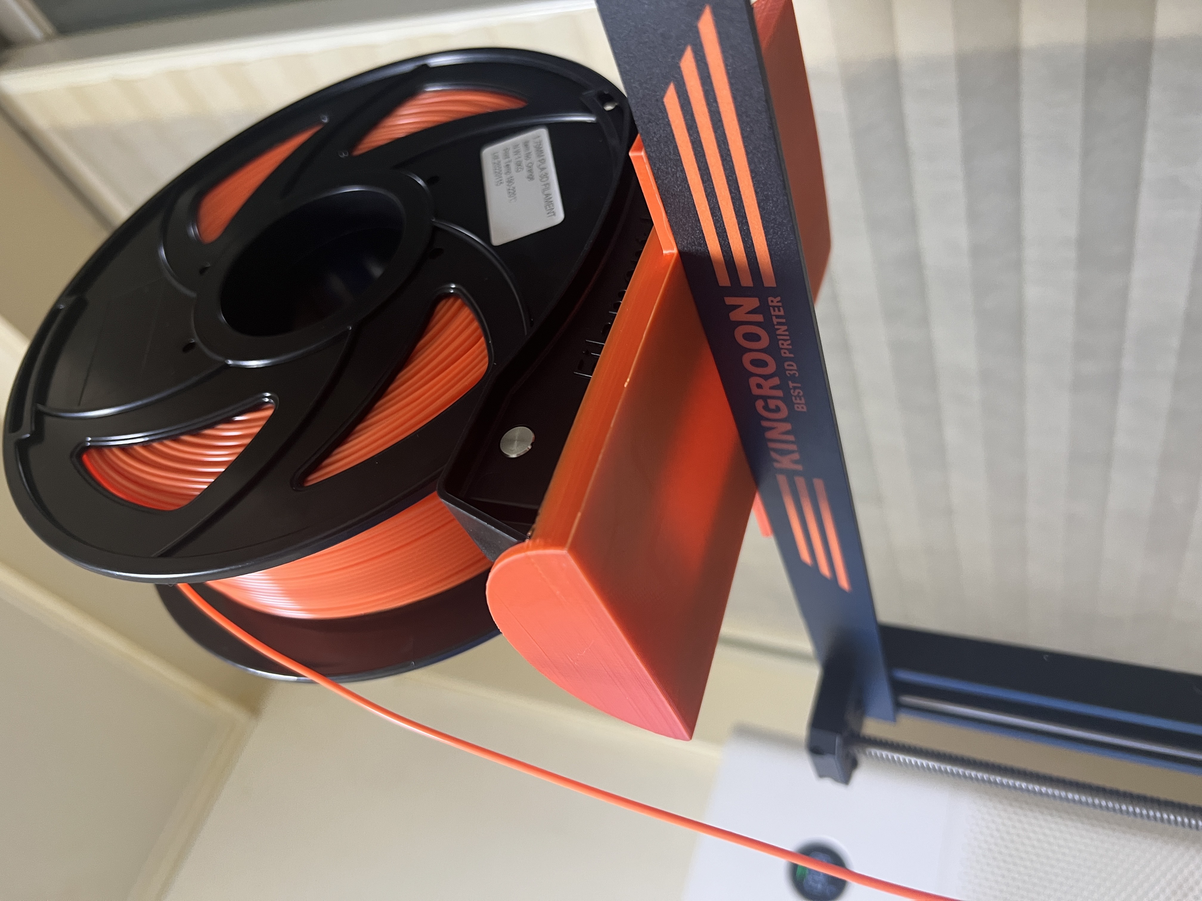 Kingroon Kp5l top mount spool holder por Lefty Heon | Descargar modelo ...