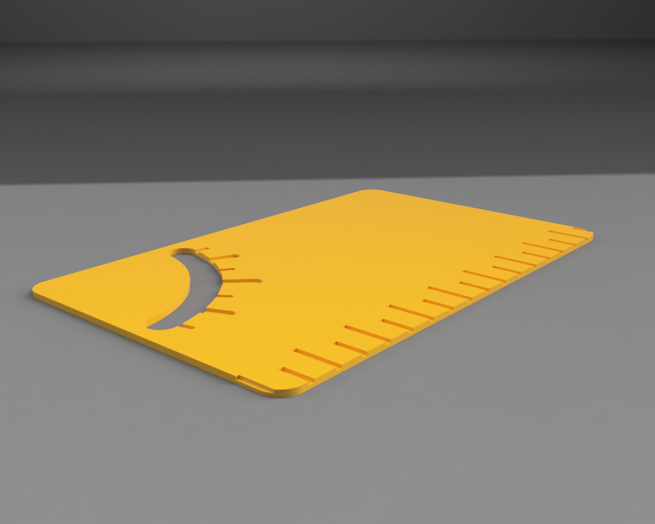 Ruler-o-card