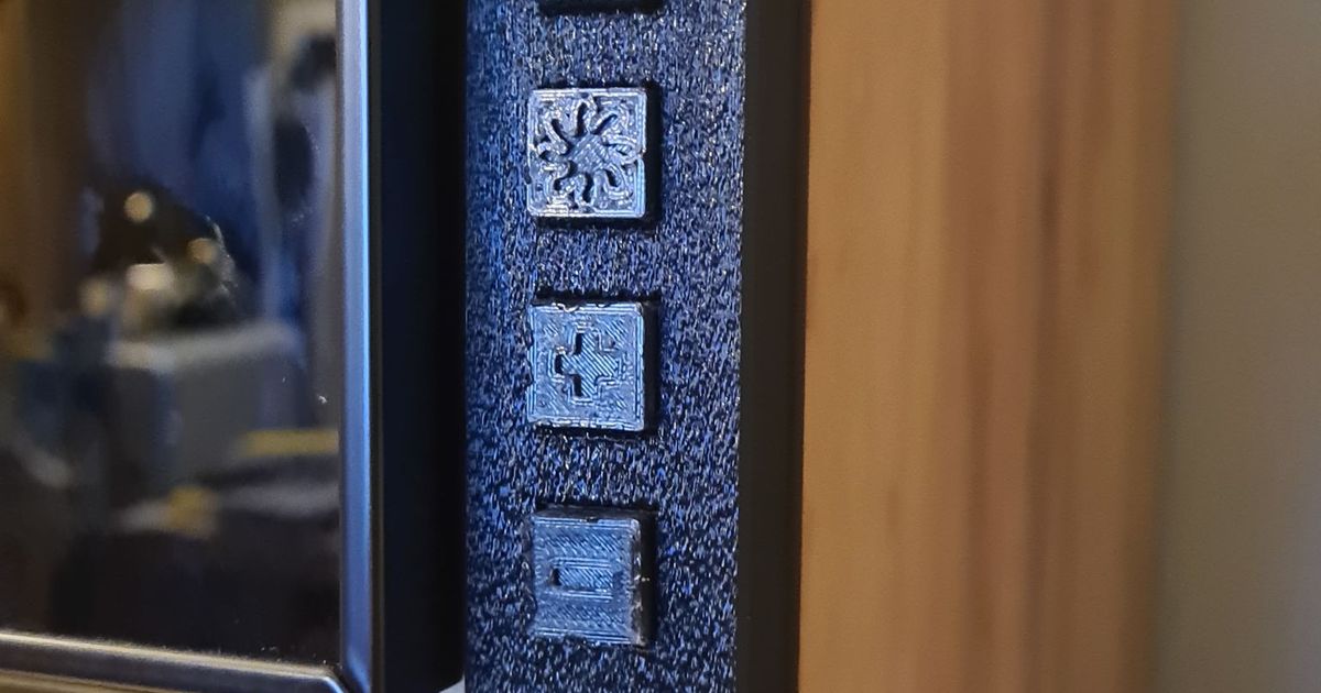 Button panel for arduino buttons by mslo321 | Download free STL model ...