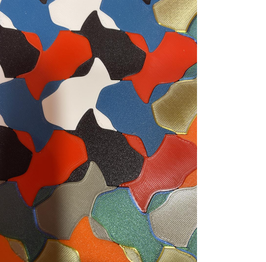 Cat - Tesselation - Reflection