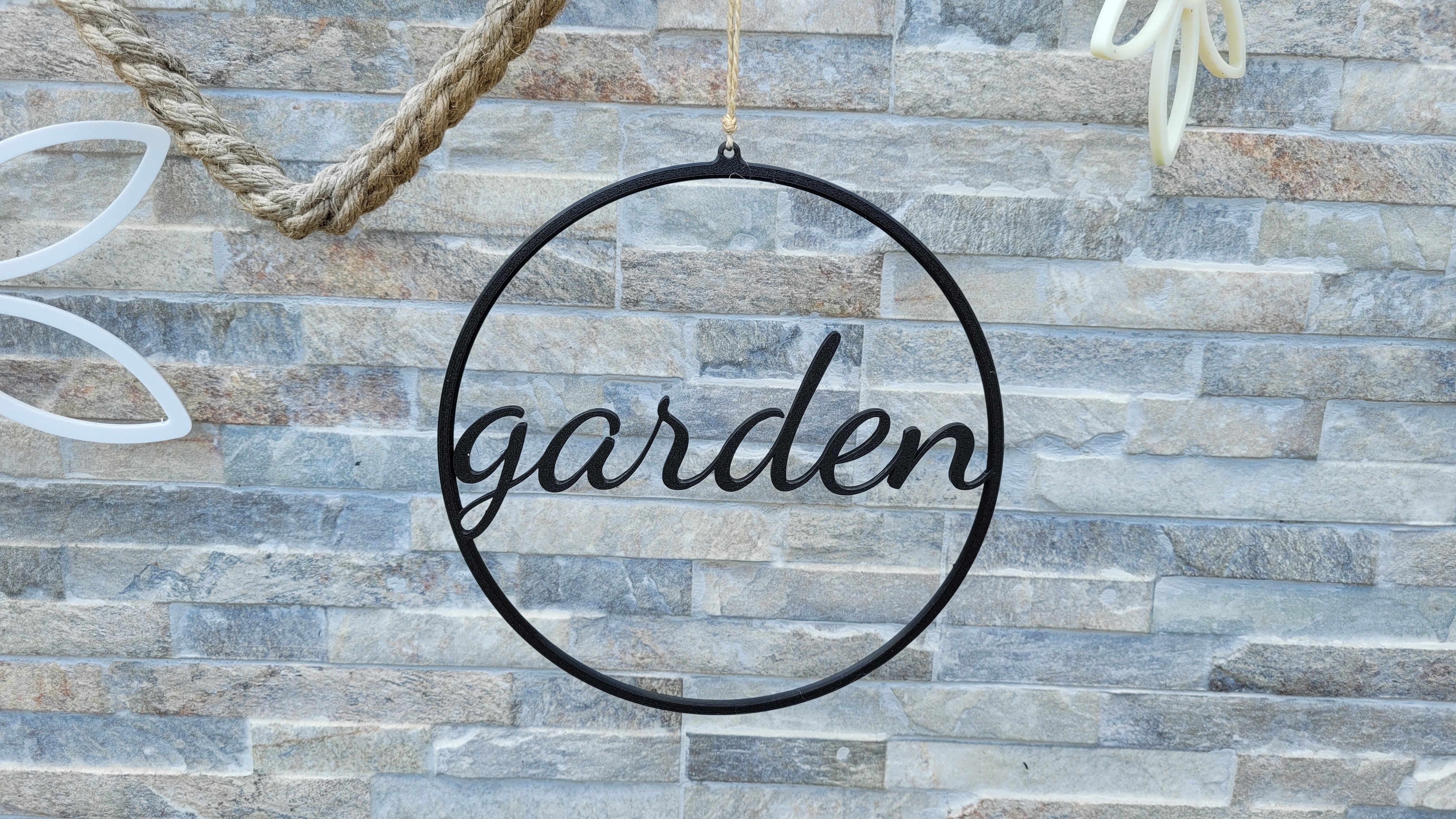 Lettering / Schriftzug "garden"