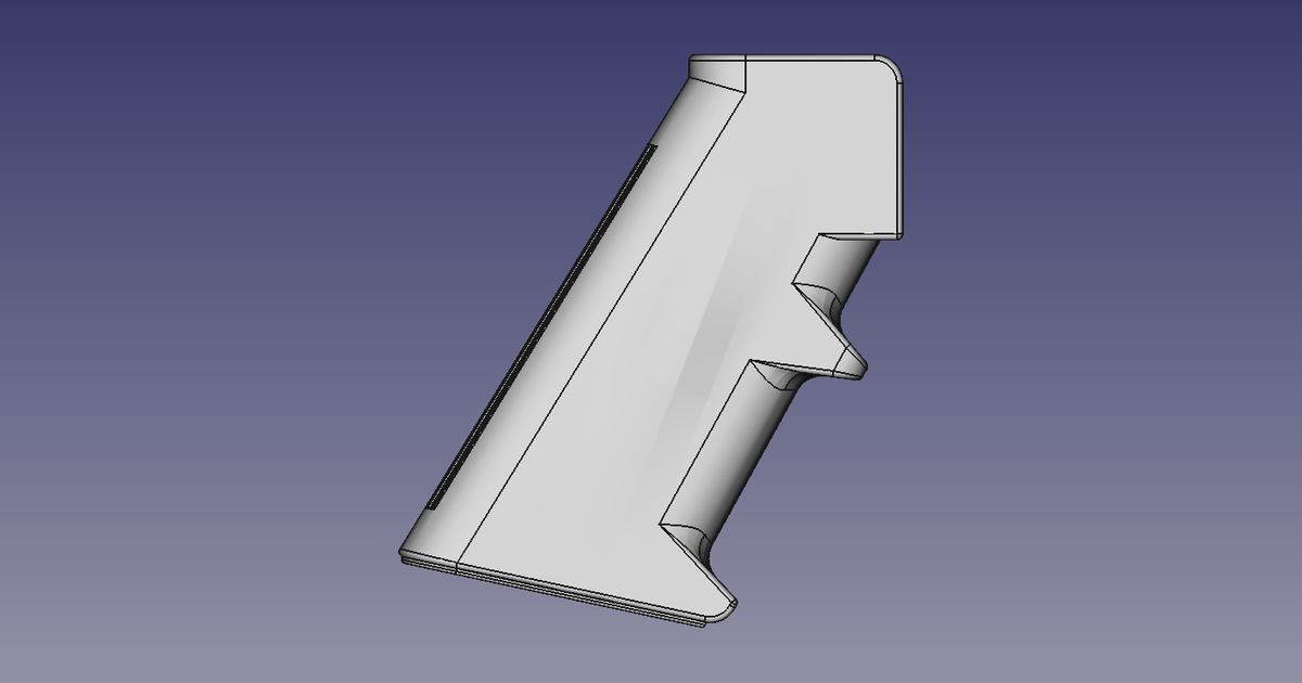 Split Finger AR Grip by Kavitate | Download free STL model | Printables.com