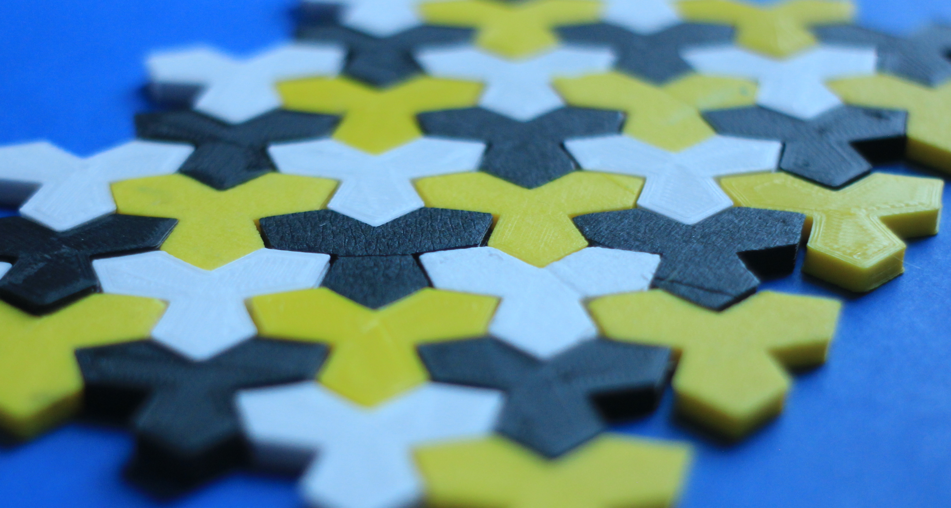 Inside-out hexagons