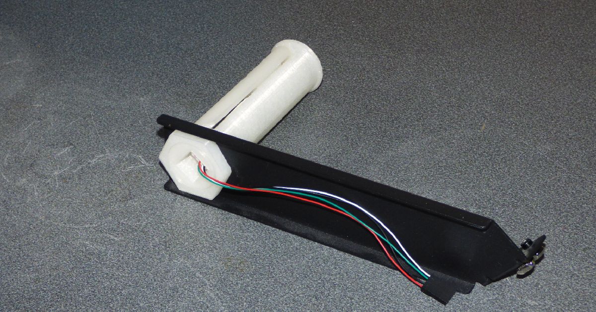 Load Cell Spool Holder For Geeetech A20 Or Any Other 30mm Mounting Hole Load Cell Spool Holder For Geeetech A20 Or Any Other 30mm Mounting Hole