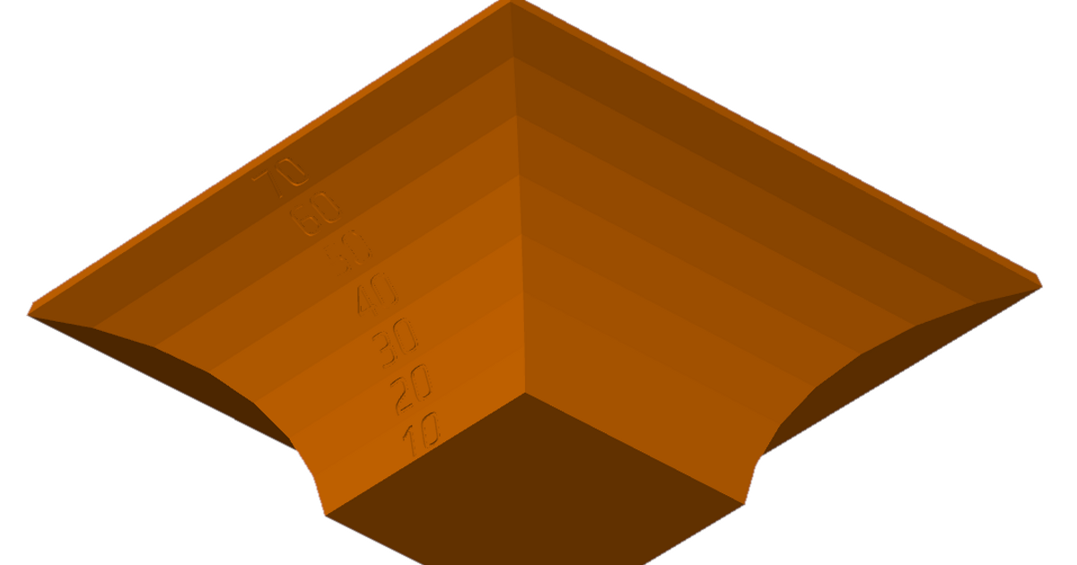 quick overhang test vase by ilikeapples12 | Download free STL model ...