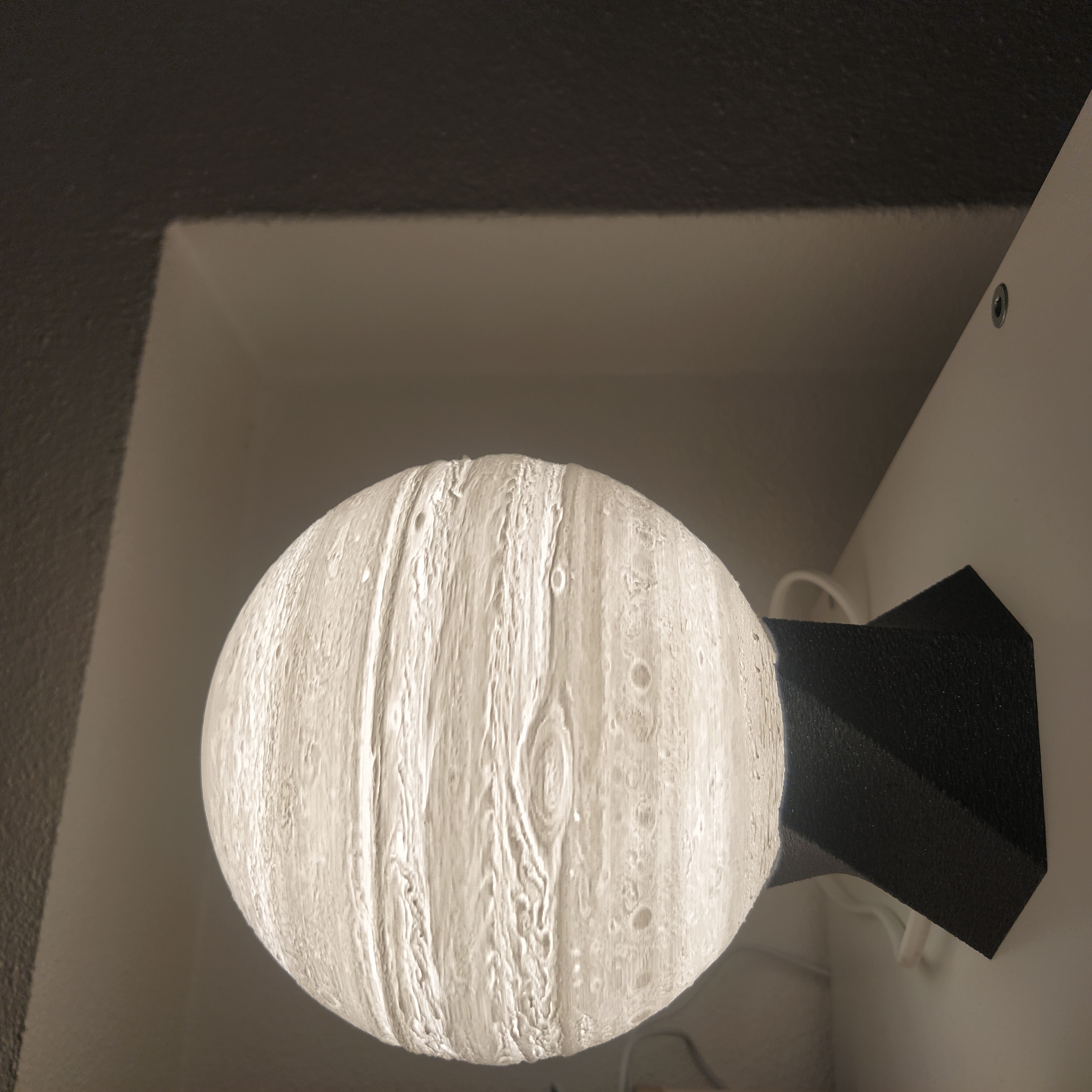 Hexagon Sphere Lamp Holder (Planet/Moon)