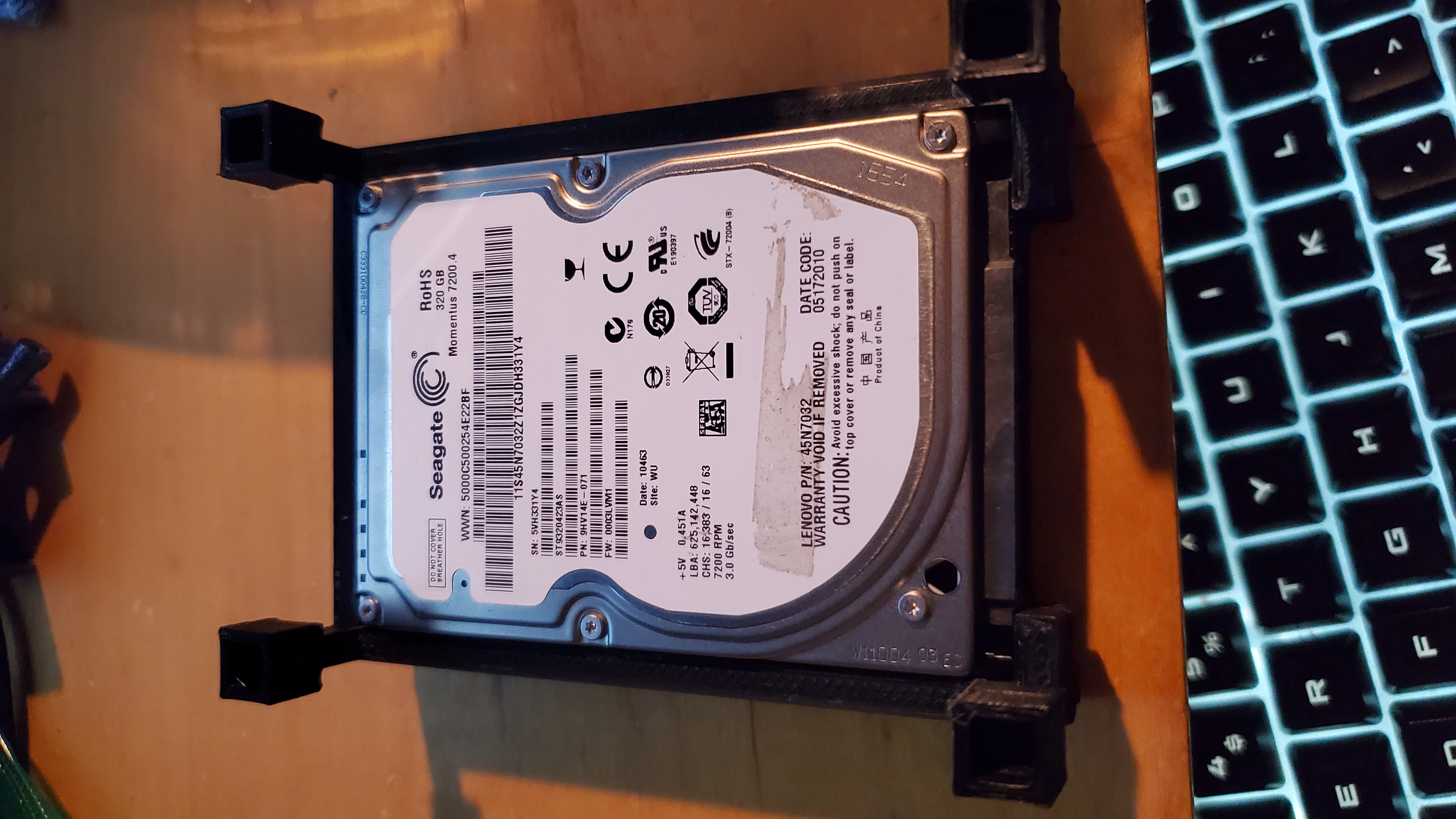 Stackable 2.5in Hard Drive Holder