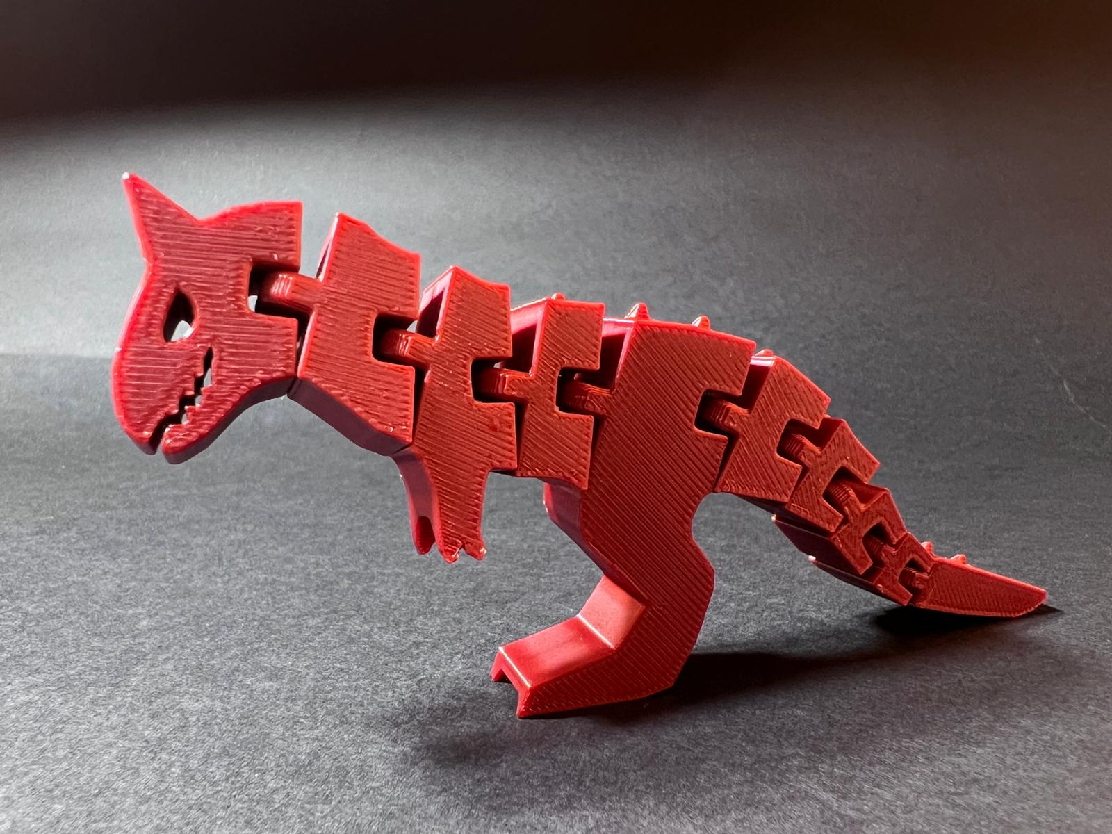 Miniatura 5 do modelo 3D Flexy Carnotaurus