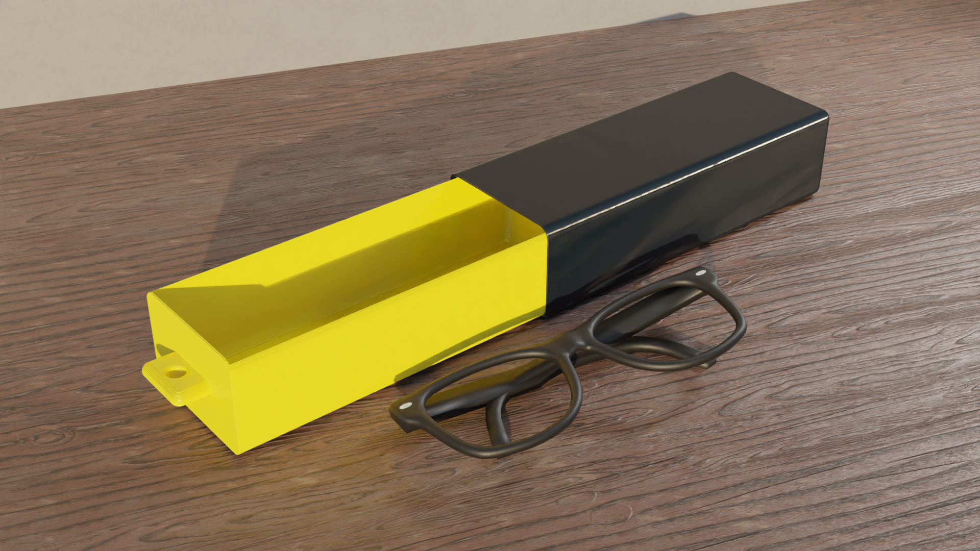Compact eyeglasses holder by braga3dprint, Download free STL model