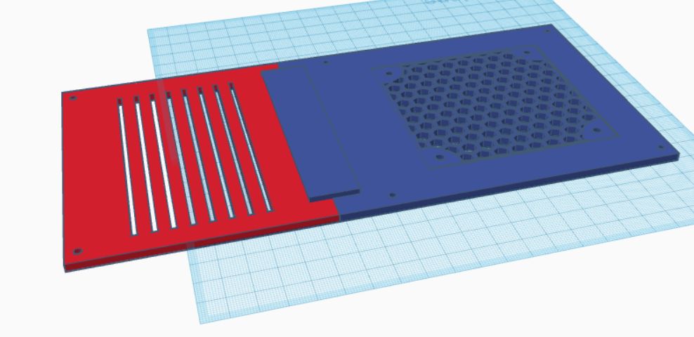 Neptune 3(not pro) mainboard 80mm fan cover