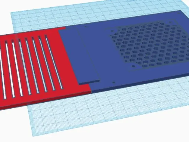 Neptune 3(not pro) mainboard 80mm fan cover