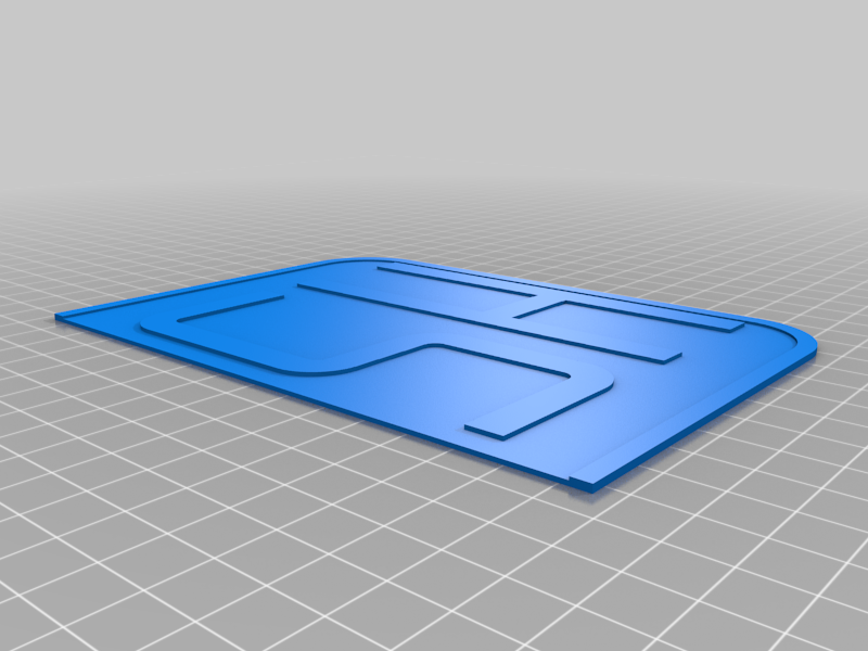 Miniatura 4 do modelo 3D "PUSH" sign. 