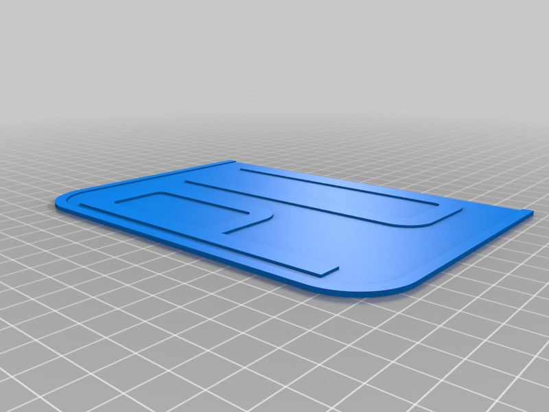 Miniatura 5 do modelo 3D "PUSH" sign. 