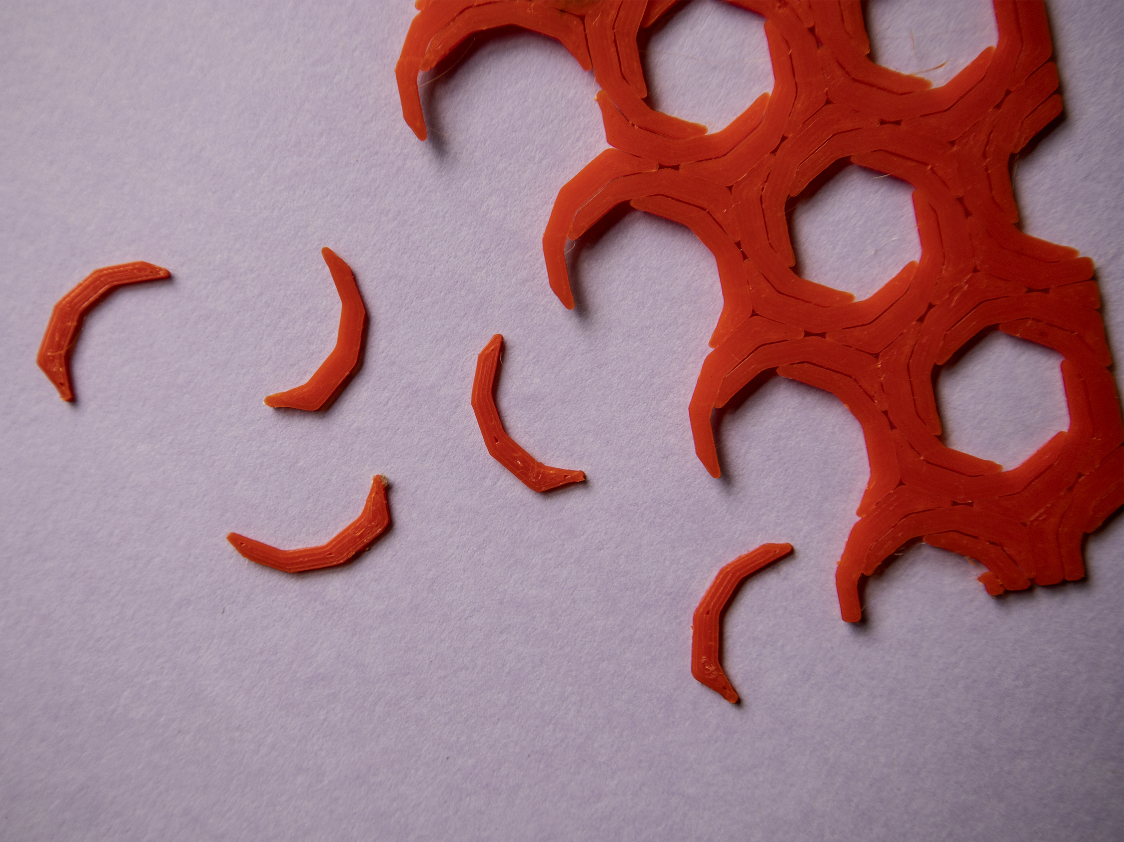 Miniatura 11 do modelo 3D Surface pattern: Spiral Hexagon (Customizable OpenSCAD)