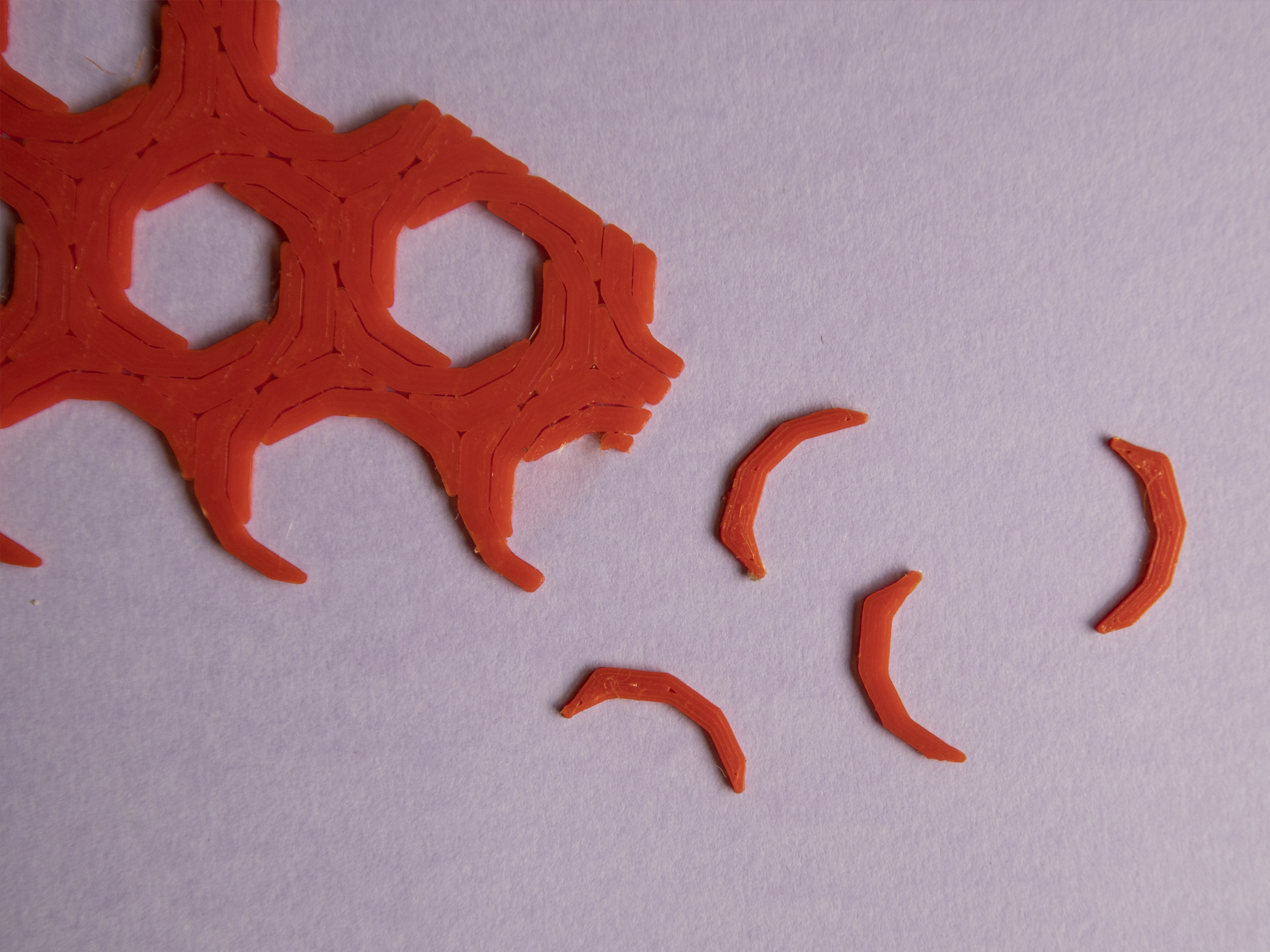 Miniatura 10 do modelo 3D Surface pattern: Spiral Hexagon (Customizable OpenSCAD)