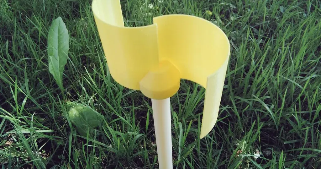 Savonius wind turbine by tiagocharters | Download free STL model ...