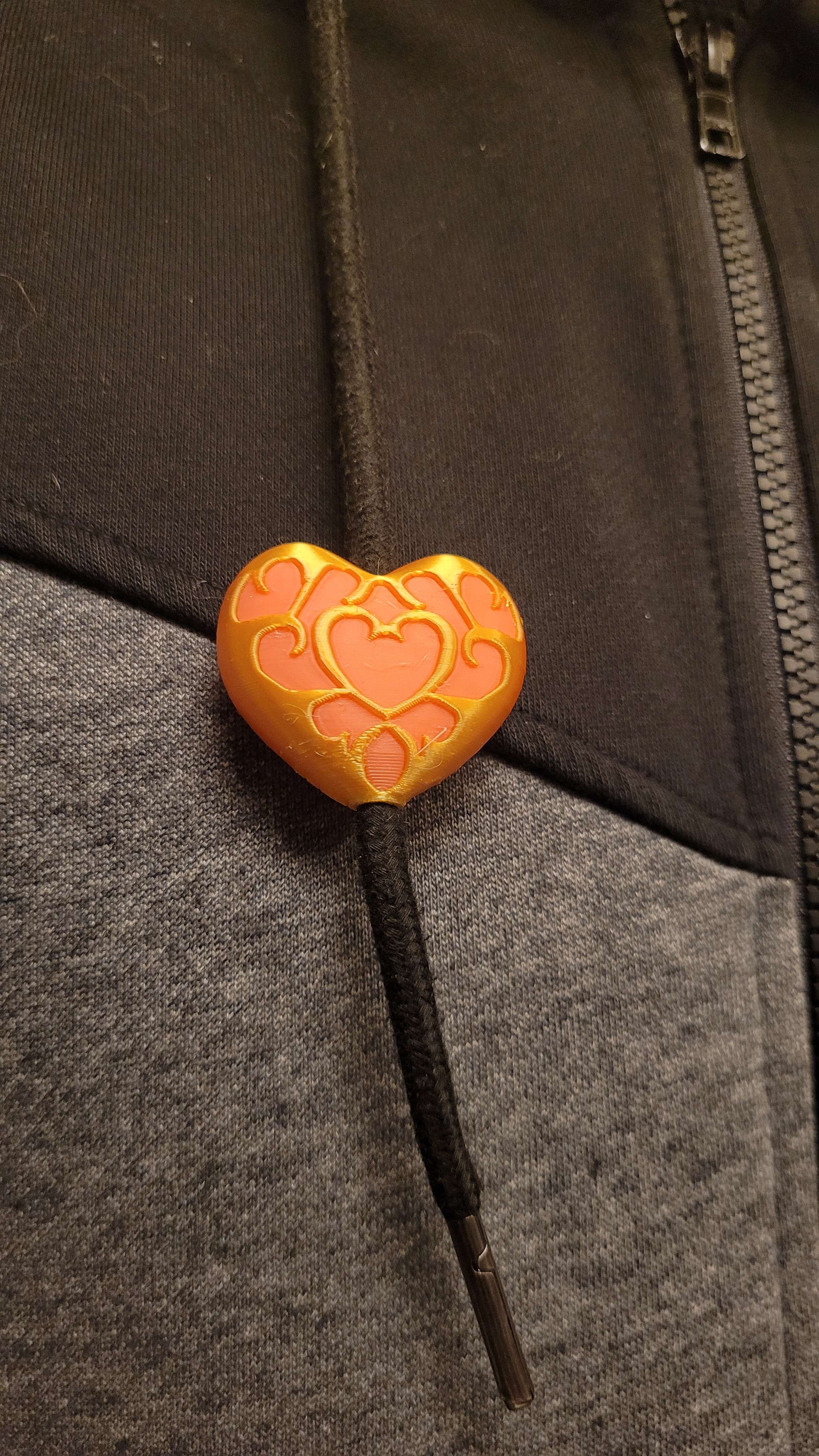 Legend of Zelda Heart Container Bead