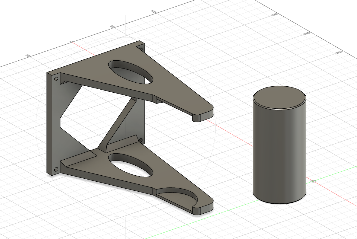 Spoolholder wallmount