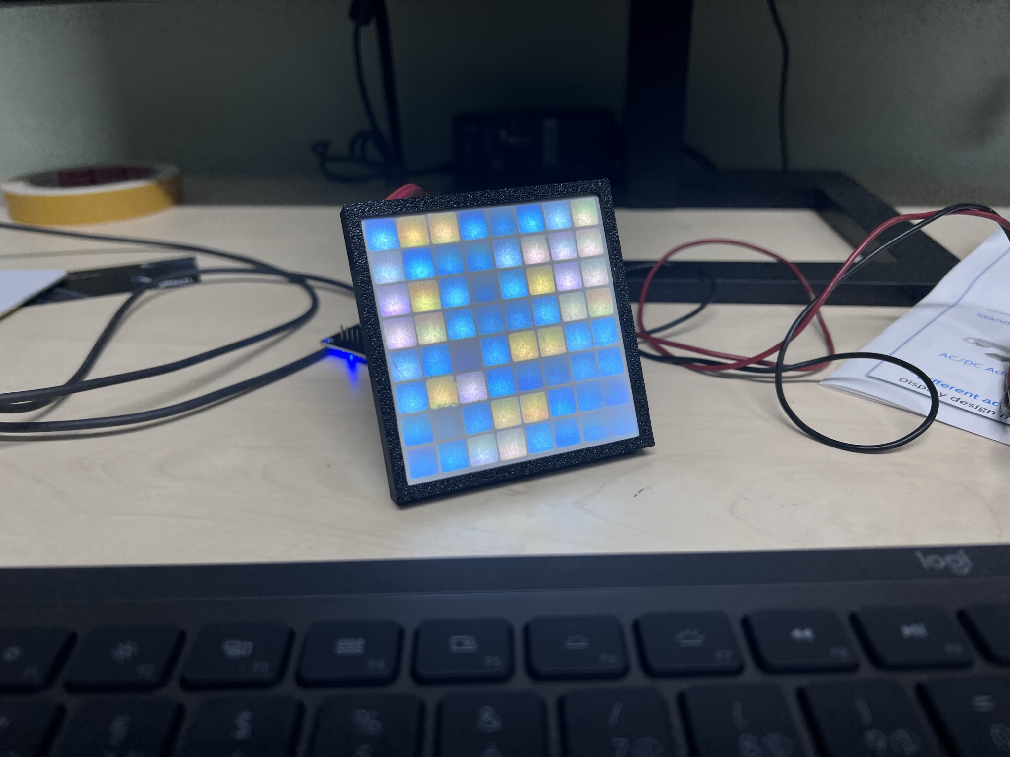 LED Matrix Diffusor 8 x 8