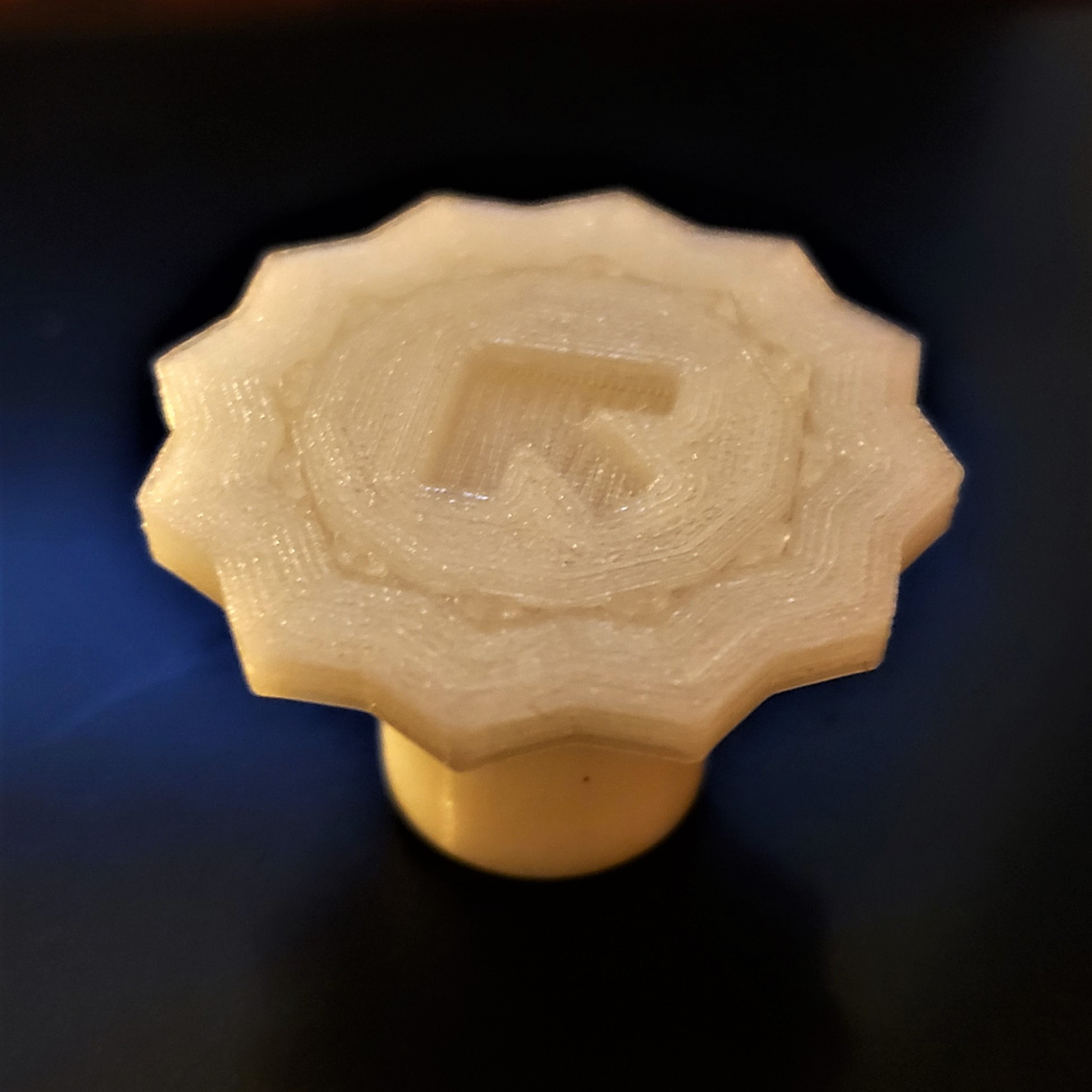 Z Axis Lead Screw Knob by Justin B Download free STL model