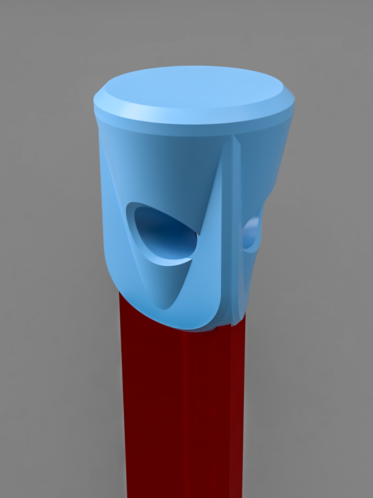 Beefy TriLobe Tent Stake Cap by SaddamCZ Download free STL model