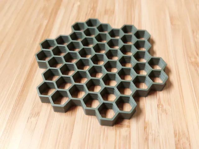 Honeycomb drinkcoaster