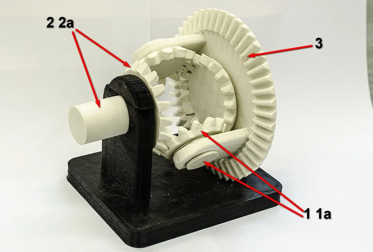 differential by Radek Š. | Download free STL model | Printables.com