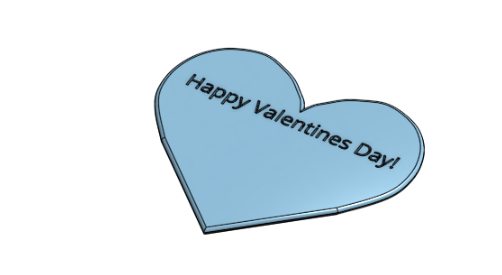 Happy Valentines Day Heart
