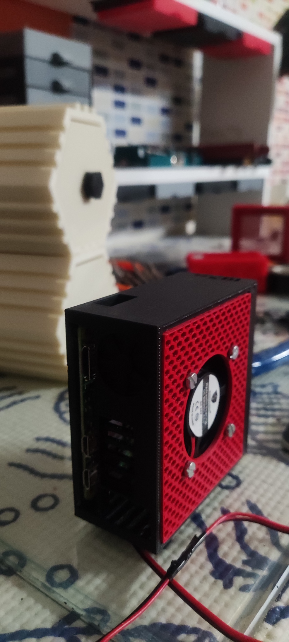 raspberry pi 0 2w case wiht 40mm fan by Leonel Gabriel | Download free ...