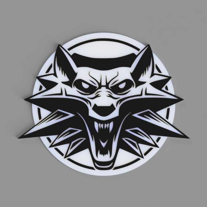 Witcher Logo Decoration