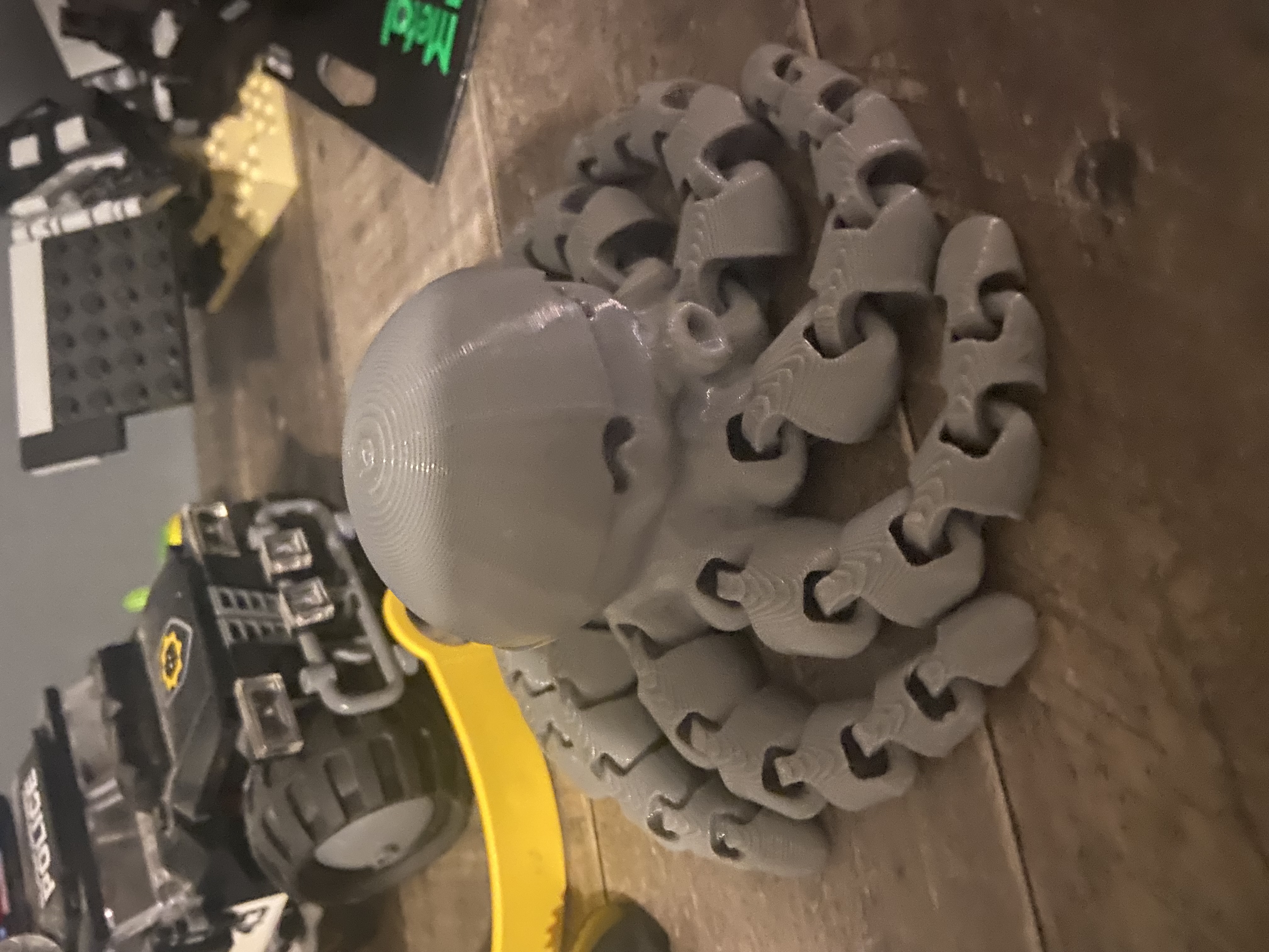 Giant flexy octopus