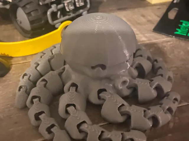 Giant flexy octopus