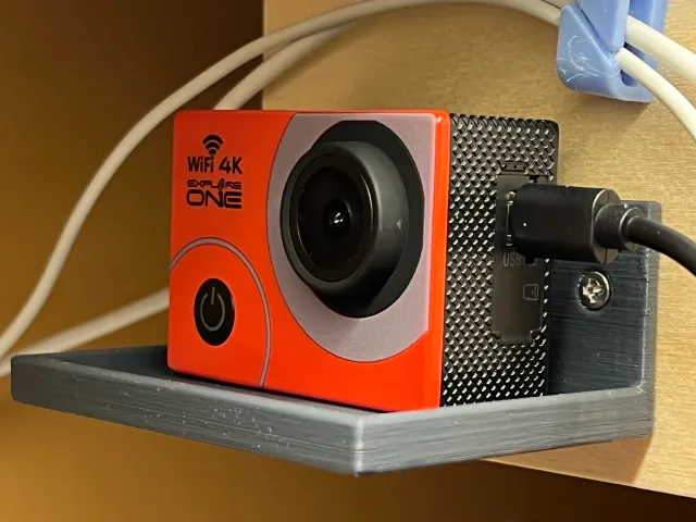 Action Cam shelf