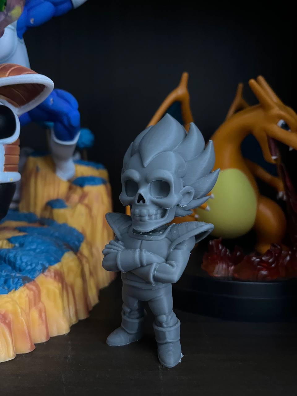Anime skeleton manga figure