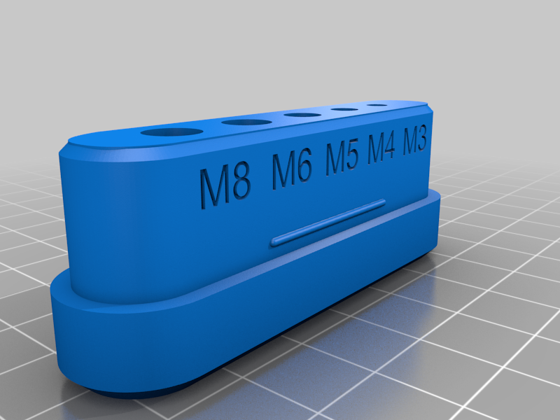 Base Machos de roscar M3-M8