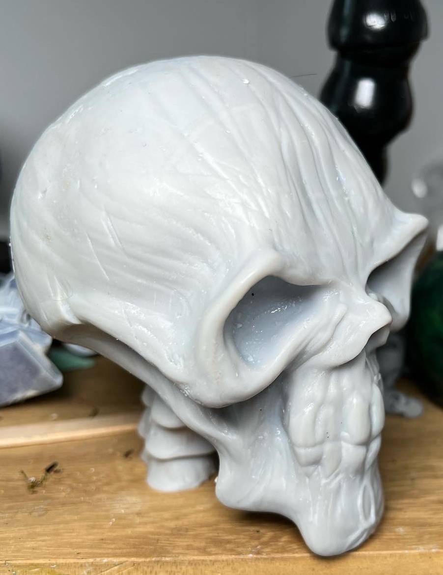 Miniatura 2 do modelo 3D Alien Skull
