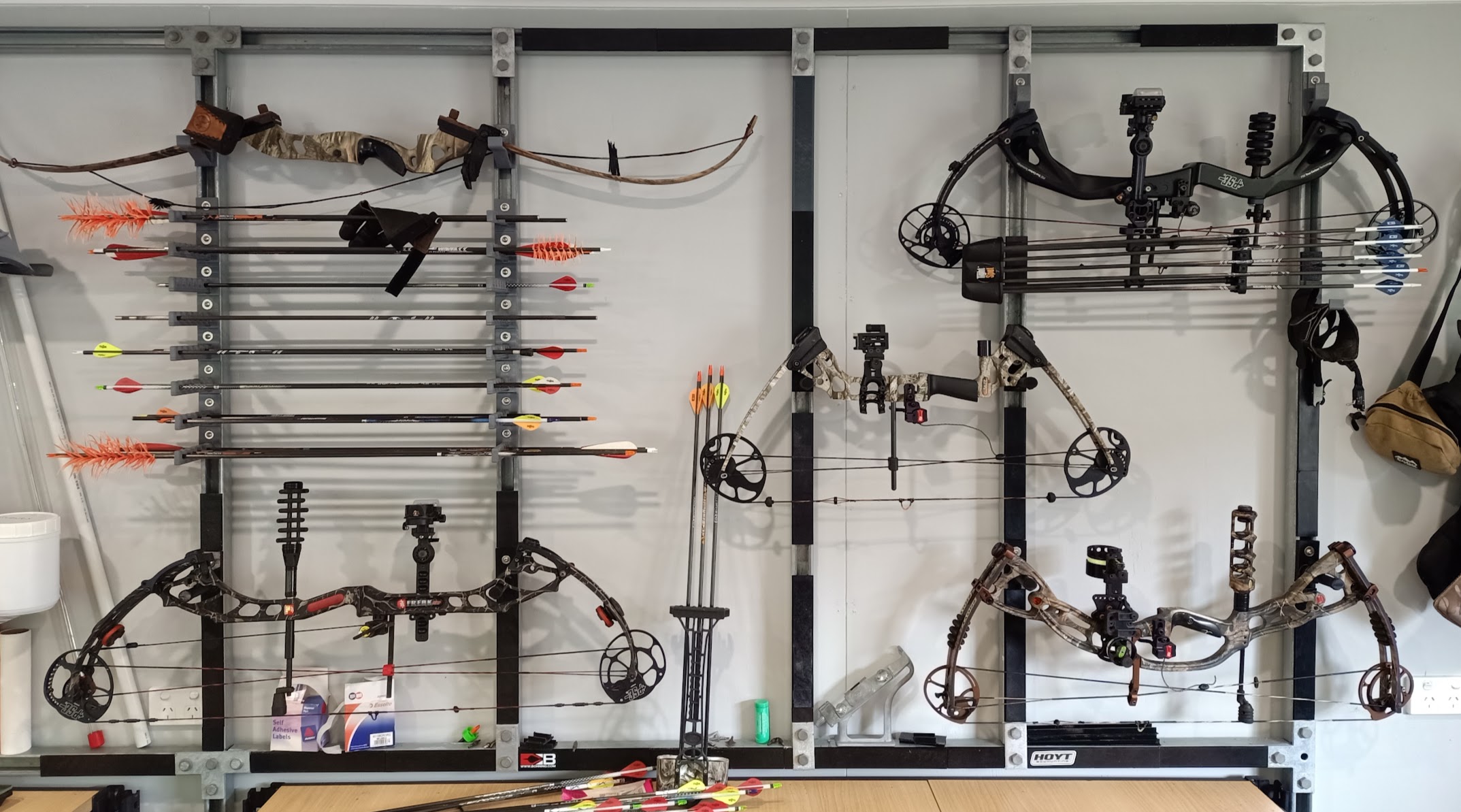 Unistrut compound bow holder by Matt Dudley Download free STL model