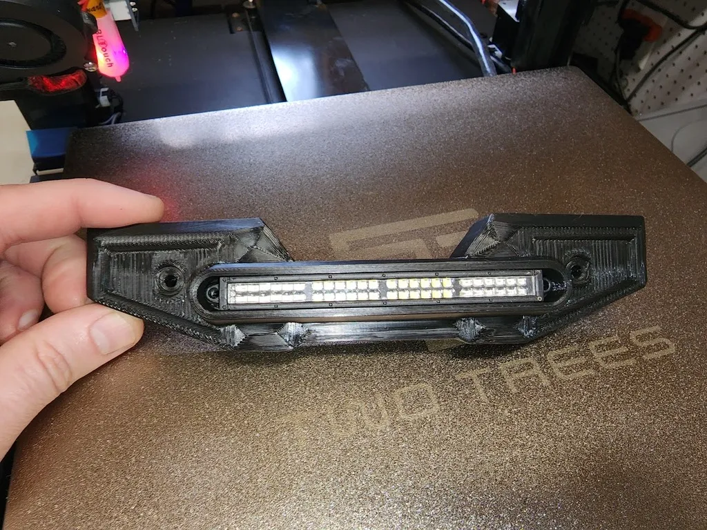 X-MAXX Rear Bumper Light Bar by Aaron Kelley | Download free STL model ...
