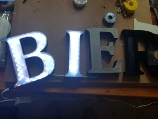 LED Bier Sign