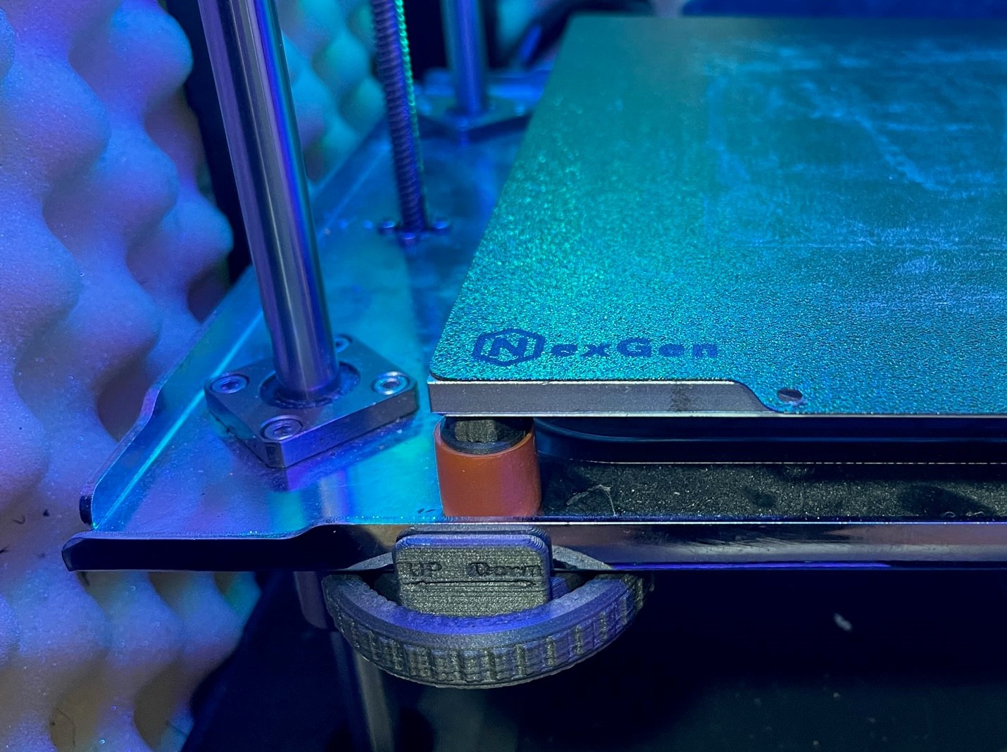 QIDI-Technology Ratchet Style Bed Level Dials By NexGen-3D-Printing ...