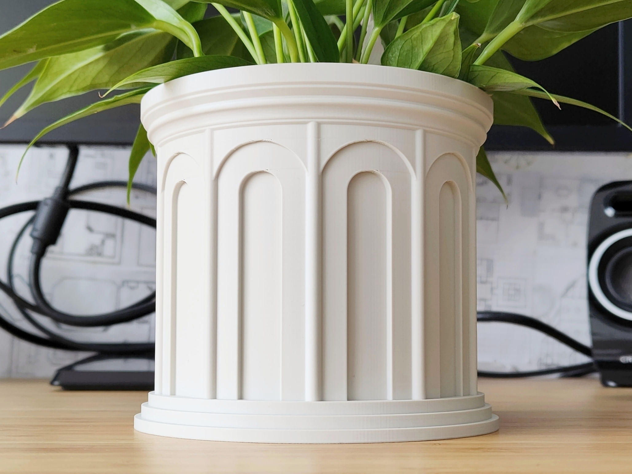 Temple Plant pot and Planter - Vase mode design