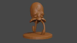 Pokemon inspired, Toedscool, Tabletop DnD miniature by ...
